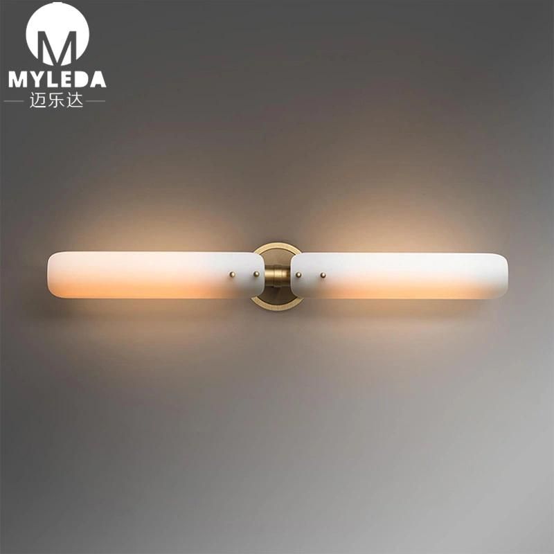 Modern Vanity Copper Wall Sconce Golden Wall Lighting Bathroom Mirror Wall Lights