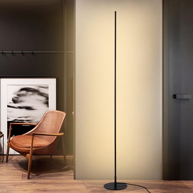 How Bright Hot Sale Modern Decorative Nordic Backside 20W Corner LED Floor Lamp