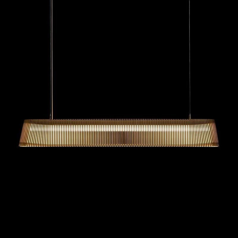 Wooden Cuboid Design Modern Chandelier Mall Hotel Lobby Pendant Lamp