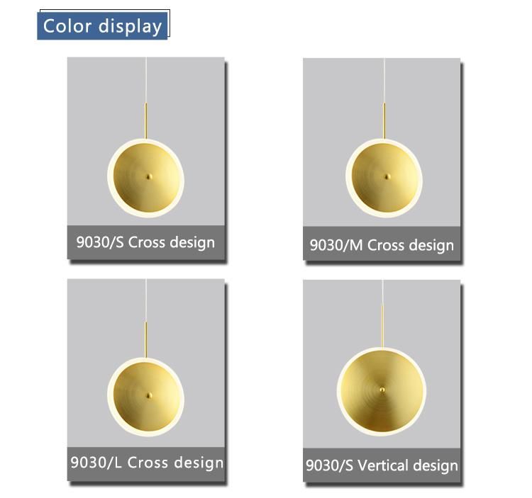 Dlss Lighting Acrylic Modern LED Pendant Lamp