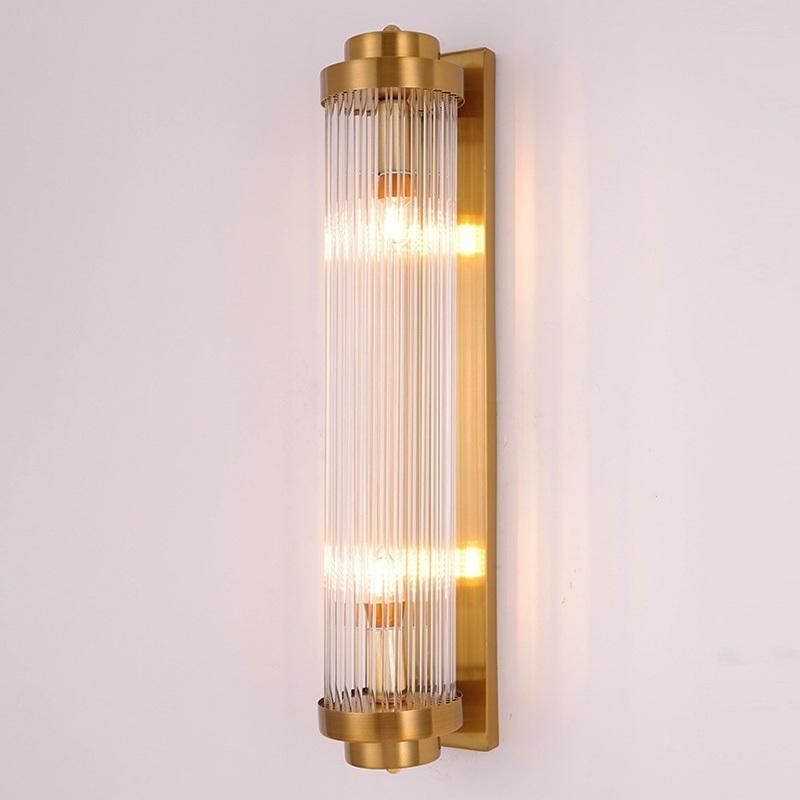 Nordic Postmodern Light Luxury Crystal Wall Lamp Creative Bedroom Bedside Simple Living Room Aisle Background Wall Home Atmosphere