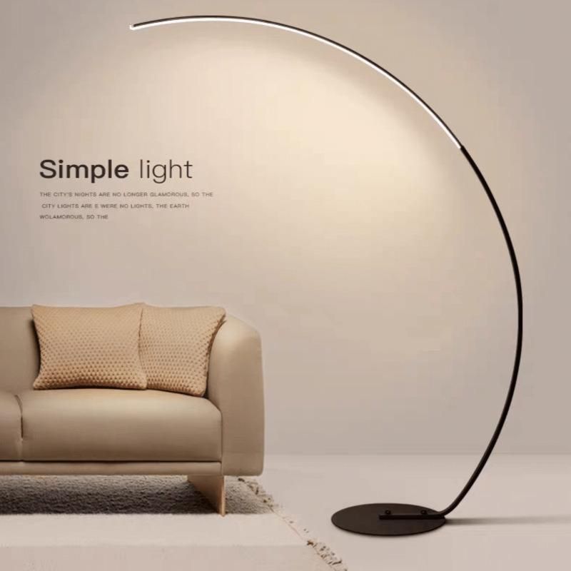 Creative Arc LED Floor Lamp Bedroom Living Room Decorative Lamp Reading Lamp