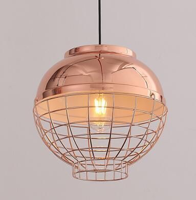 America Metal Vintage Hanging Pendant Light / Middle (P-170501-M)