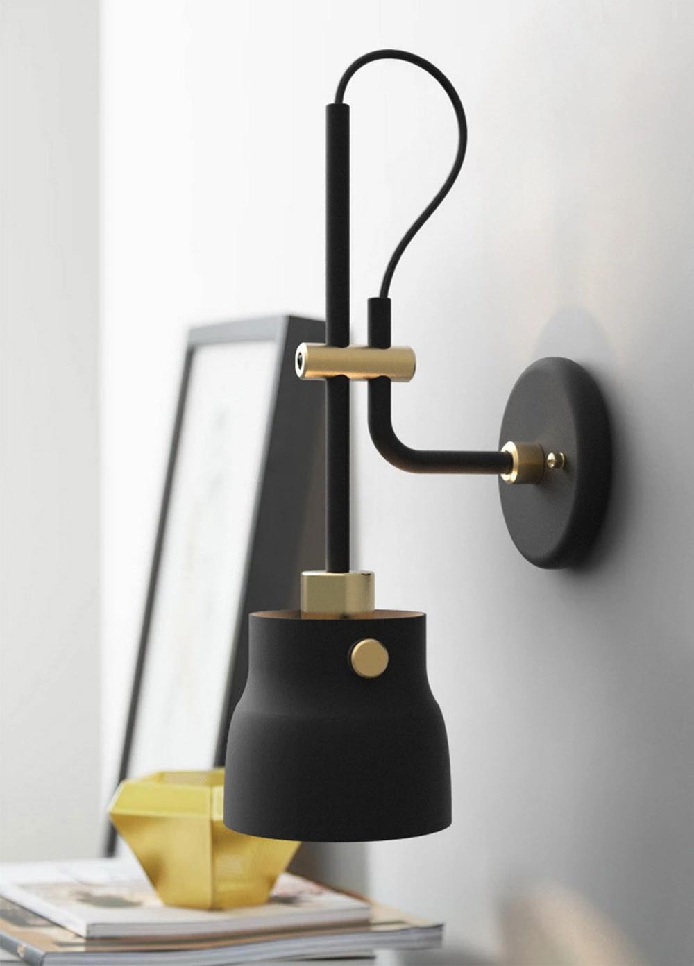 Modern Bedside Wall Lights Night Reading Night Light Adjustable LED Wall Lamp Light Fixtures