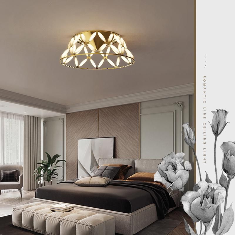 Bedroom Light Ceiling Light Luxury Simple Modern LED Lights Warm Romantic Lamp