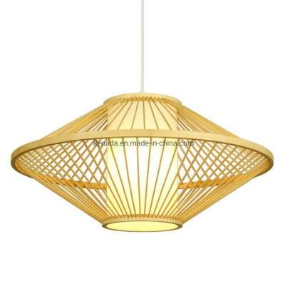 UFO Pendant Bamboo Lamp for Restaurant House Southeast Asia Japanese