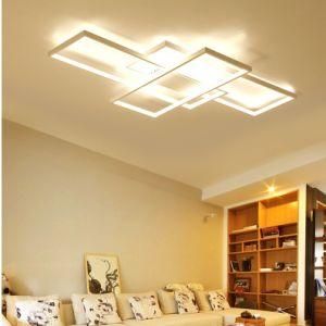 3 Square Linear Contemporary Ceiling Light Modern Pendant Ceil Light