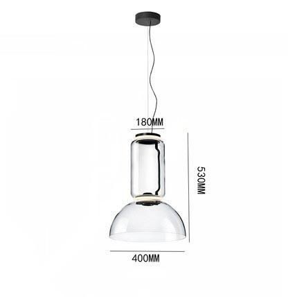 Italy Design Heavy Glass Pendant Light Nordic Modern Hanging LED Pendant Lamp Fixture (WH-GP-35)