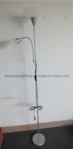 Metal Floor Lamp Wiht Two PP Shade (F51 3398)