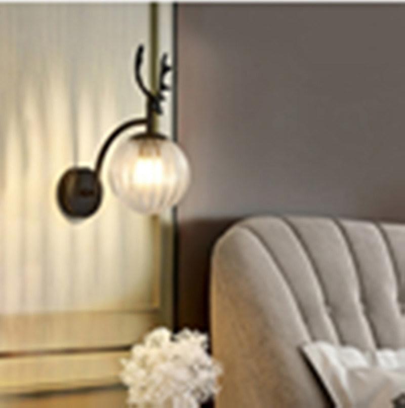Nordic Creative Wall Lamp Luxury Living Room Bedroom Bedside Creative Wall Lamp (WH-OR-114)
