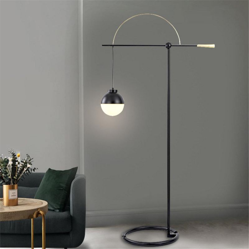 Modern LED Living Room Bedside Lights Home Deco Lighting Glass Ball Floor Lamps