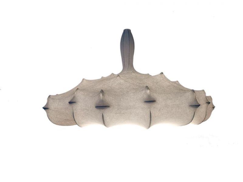 Idaqiu Factory Outlet Luxury Hotel Blimp Zeppelin Bubble Cocoon Silk Pendant Lamp