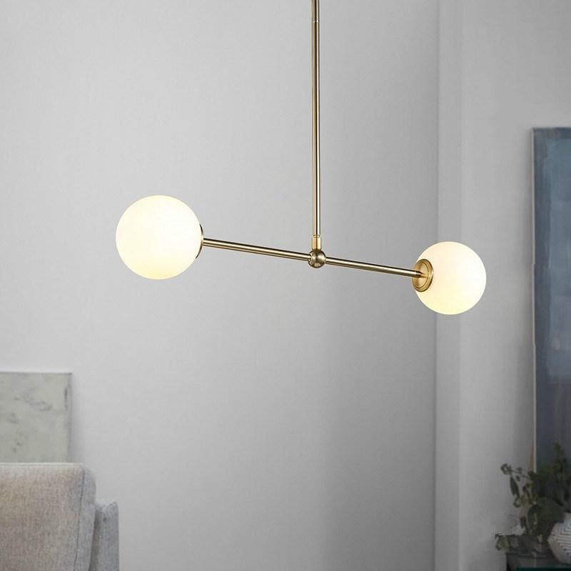 Nordic Pendant Lights G9 Rotatable Table Steinar Modern Minimalist Antique Gold Pendant Light (WH-AP-325)