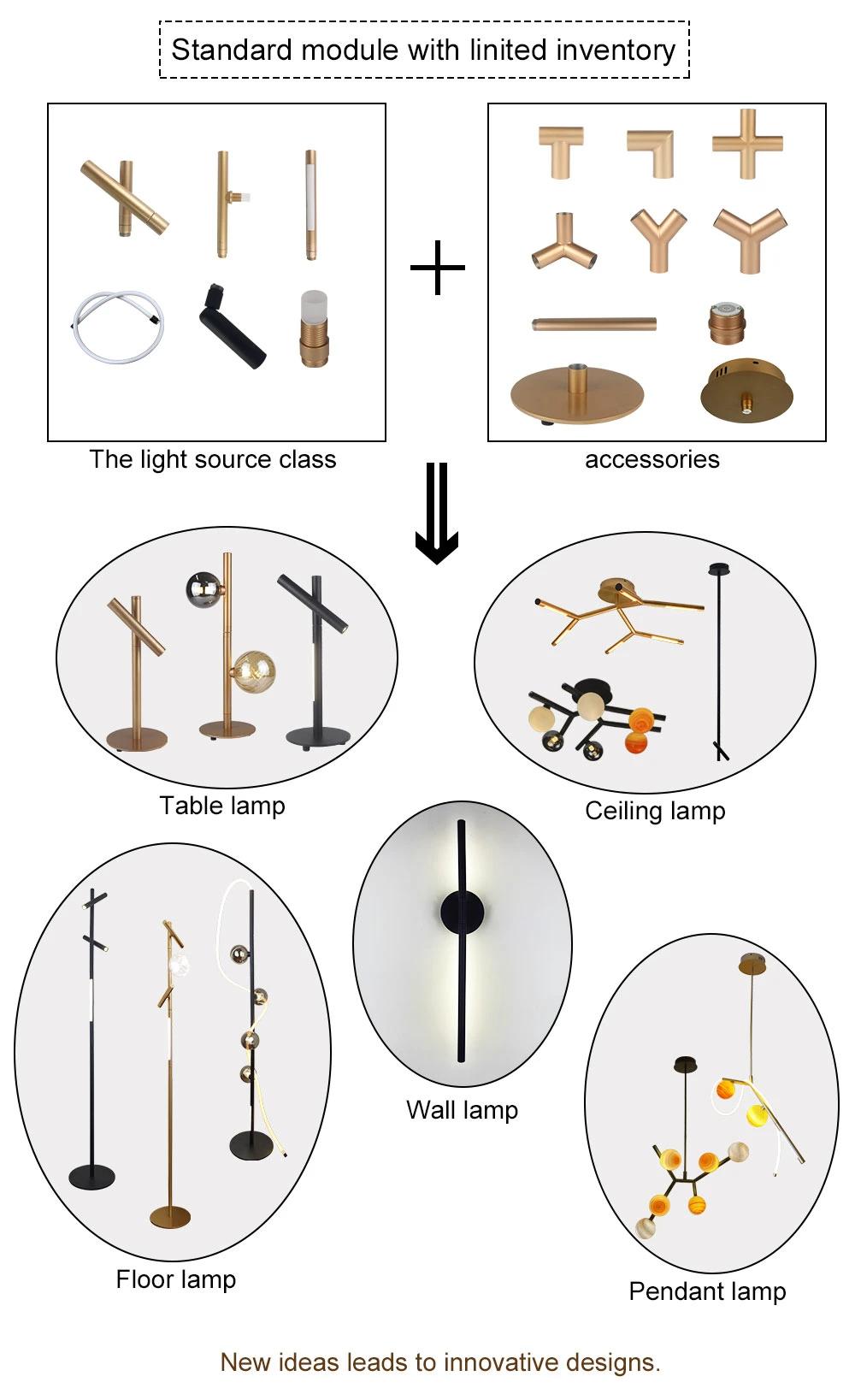 Indoor LED10W 3000K/6000K Lighting Modern DIY Spot Floor Lamp Decorative Light