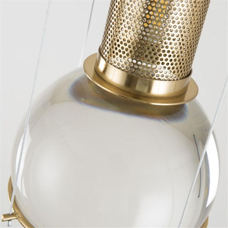 Modern Hanging Beautiful Globe Blown Glass Pendant Lights
