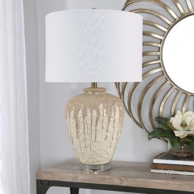 Hotel LED Cordless Modern Bed Side Decoration Luxury Ceramic Table Lamp