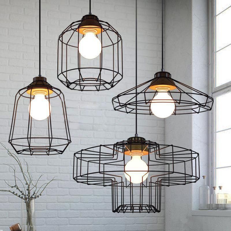 Vintage Sparkly Pendant Lights for Kitchen Dining Room Bedroom Lighting Fixtures (WH-VP-27)