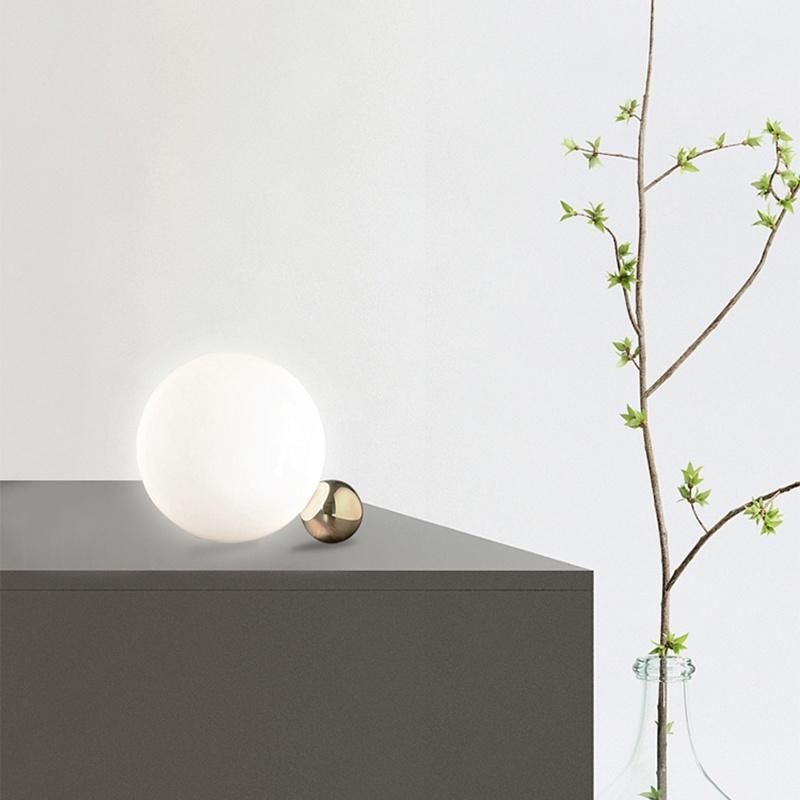 Bulb Shade Reading Light Bedside Lamp Nightstand Lamp Table AMP