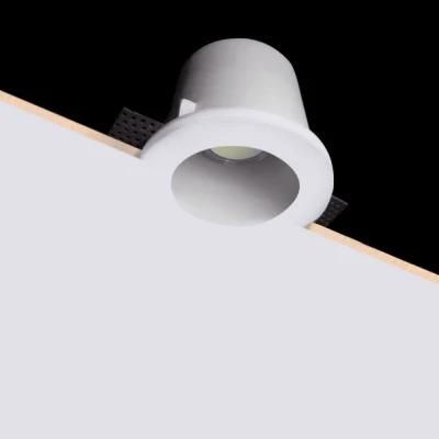 Plaster GU10 Down Lights Frame