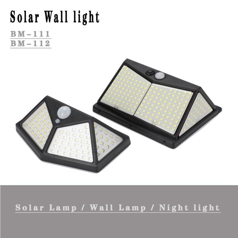 Motion Sensor Outdoor LED Solar Wall Lights for Garden