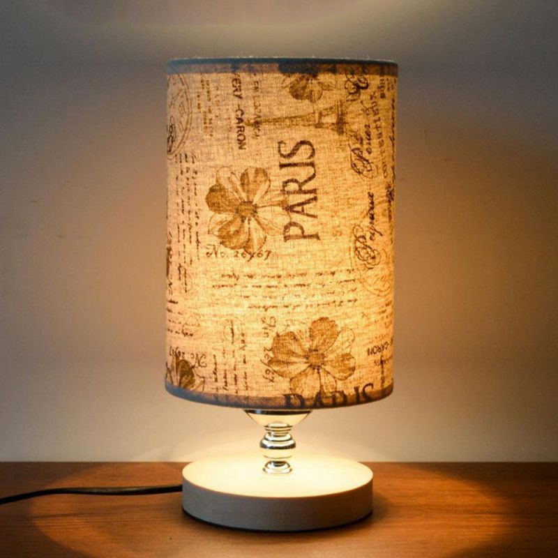 Hotel Home Bedroom Bedside Office Study Reading Modern Wood LED Table Lamp