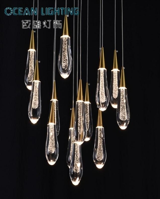 LED Modern Crystal Ceiling Lamp for Home Decoration Light