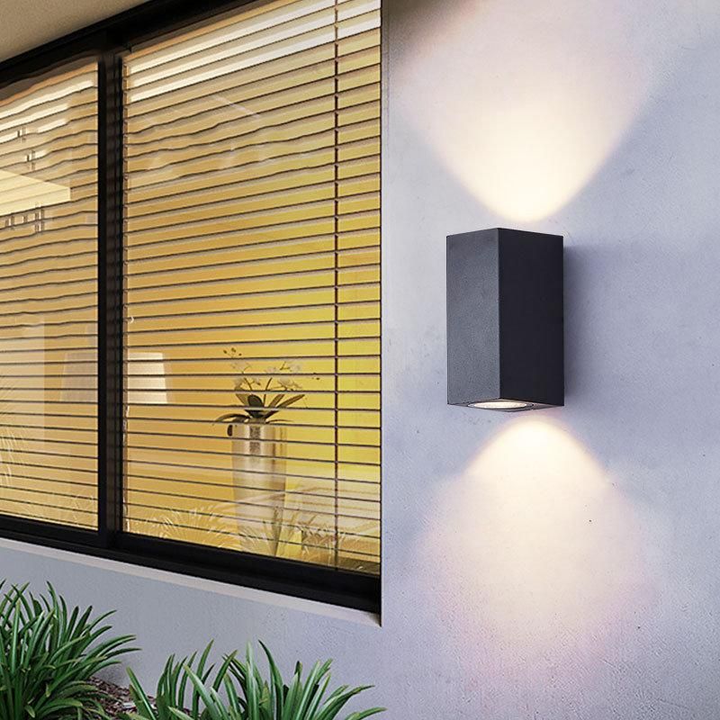 LED Outdoor Wall Lights Industrial White Black Wall Light Outside Bulkhead Light 4W 6W
