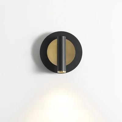 Black White Adjustable Angle Wall Lamp Bedside Lamp Bedroom Lamp LED