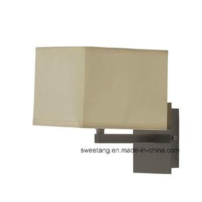 Indoor Lighting Fabric Shade Wall Lamp E27 E14 for Decoration Bedroom Light