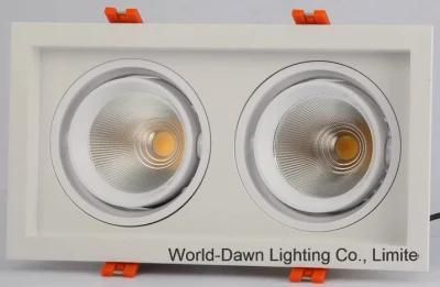 2*15W Recessed COB Ceiling LED Downlight (WD-1032A)