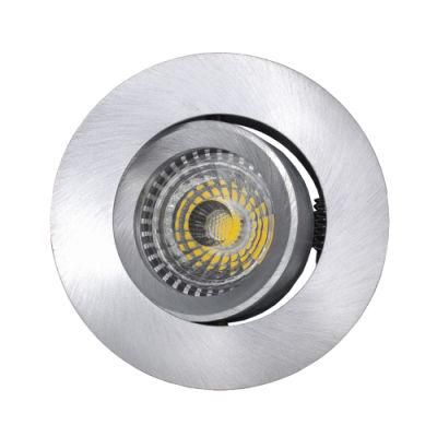Pure Aluminium Recessed Ceiling Downlight Fitting Spotlight Housing Frame (LT2212)