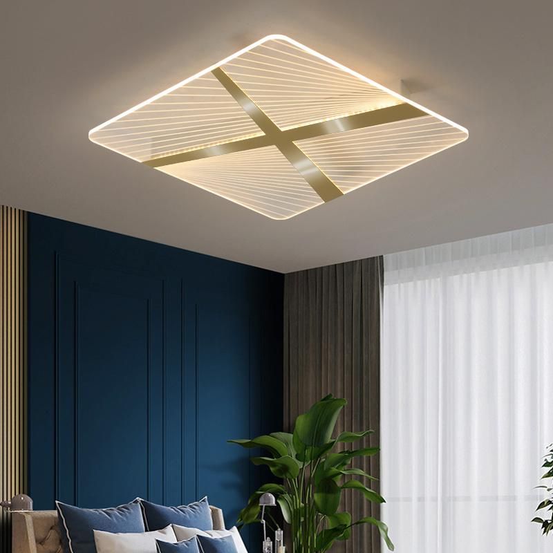 Living Room Lamp Household LED Ceiling Lamp Square Nordic Hall Lamp