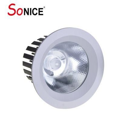 Anti-Glare High Lumen Water Proof Hotel Home Restaurant Isolated Driver Recessed Ceiling 20W RGBW LED COB Spotlight Panel Light Downlight