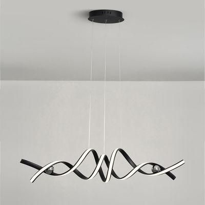 Modern LED Chandelier Lamp for Kitchen Dining Room Minimalist Design Home Decor Creative Restaurant Light Fixture