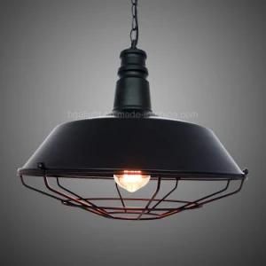 E26 Electroplating Vintage Metal Pendant Lamp for Bedroom