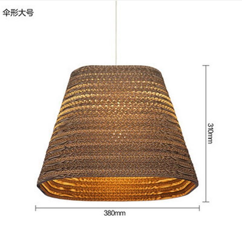 Countryside Ribbon Cotton Pendant Light for Kitchen Bedroom Coffee Shop Lighting Fixtures (WH-WP-13)