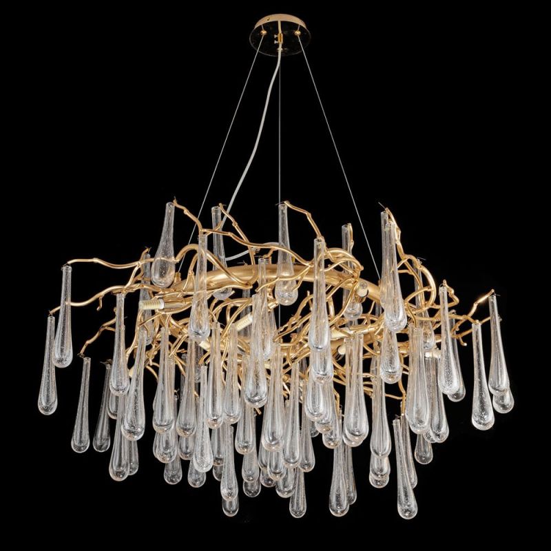 2022 Wholesale Indoor Living Room Bedroom LED Hanging Pendant Light Modern Luxury Chandeliers Crystal Light