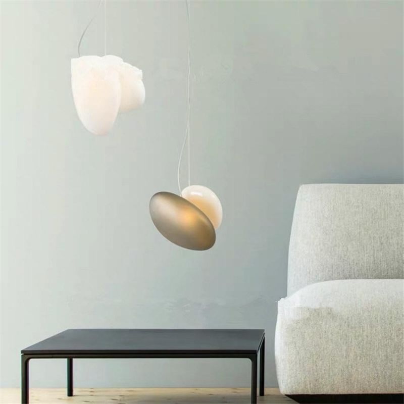 Post Modern 4 Colors Style Designer Pendant Lamp Special Shaped LED Glass Lamp Living Room Pendant Lamp (WH-AP-180)
