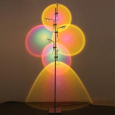High Quality Hot Italian Sunset Projection LED Lamp Standing Sunset Floor Lamp