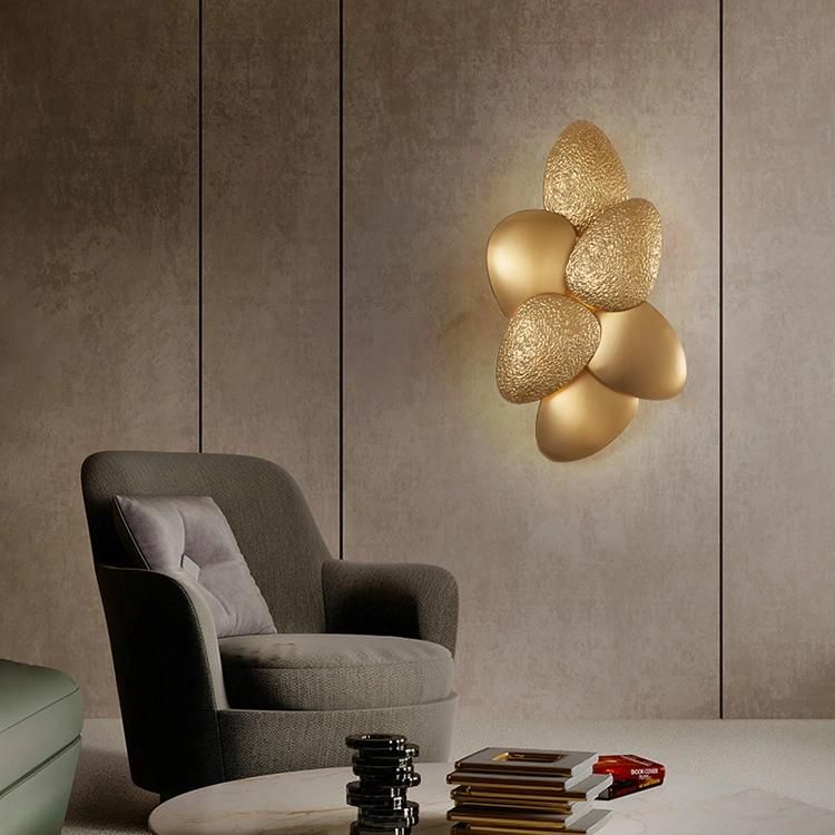 Fashionable and Simple Golden Bedroom Modern Lamps and Lanterns