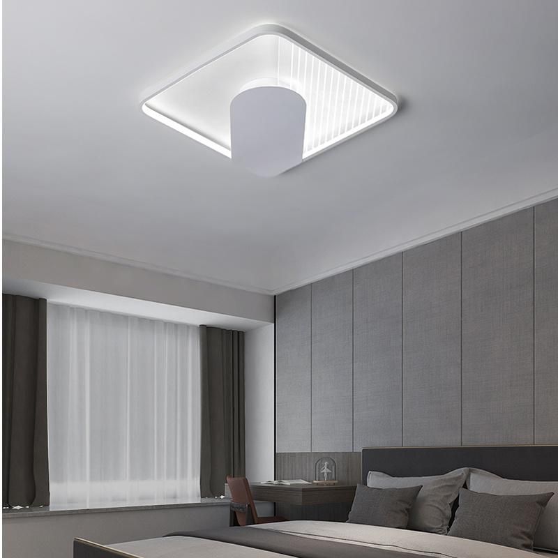 Acrylic Quadrate Ceiling Lamp Creative Simple Bedroom Light Warm Livingroom LED