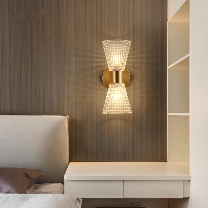 Creative Copper Wall Lamp Luxury Living Room TV Background Wall Light (WH-OR-180)