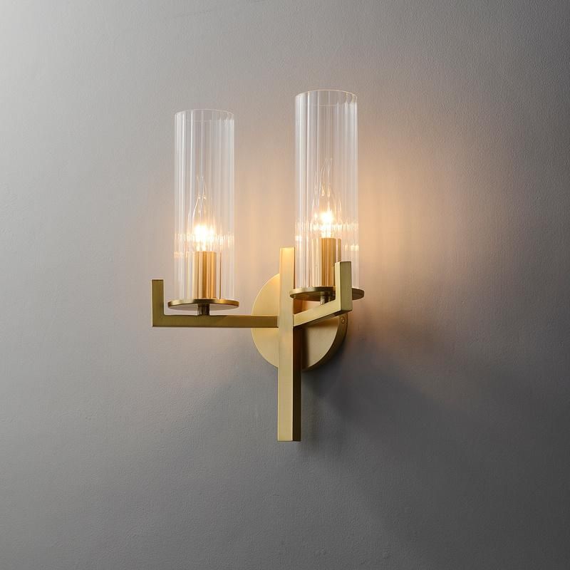 Nordic Postmodern Light Luxury Wall Lamp Villa Living Room Study Bedroom Hotel Model Room Lamps