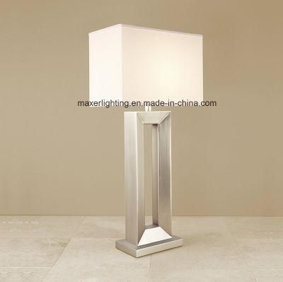 Decorative Table Lamp with Fabric Shade for Hotel