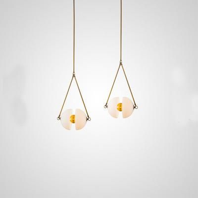 Nordic Ball Pendant Light LED Living Room Loft Minimalist Light Restaurant Bar Hotel Clothing Pendant Lamp (WH-AP-132)