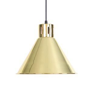 #Gold Metal Polish Hanging Light Pendant Light modern Design Industrial Retro Lamp