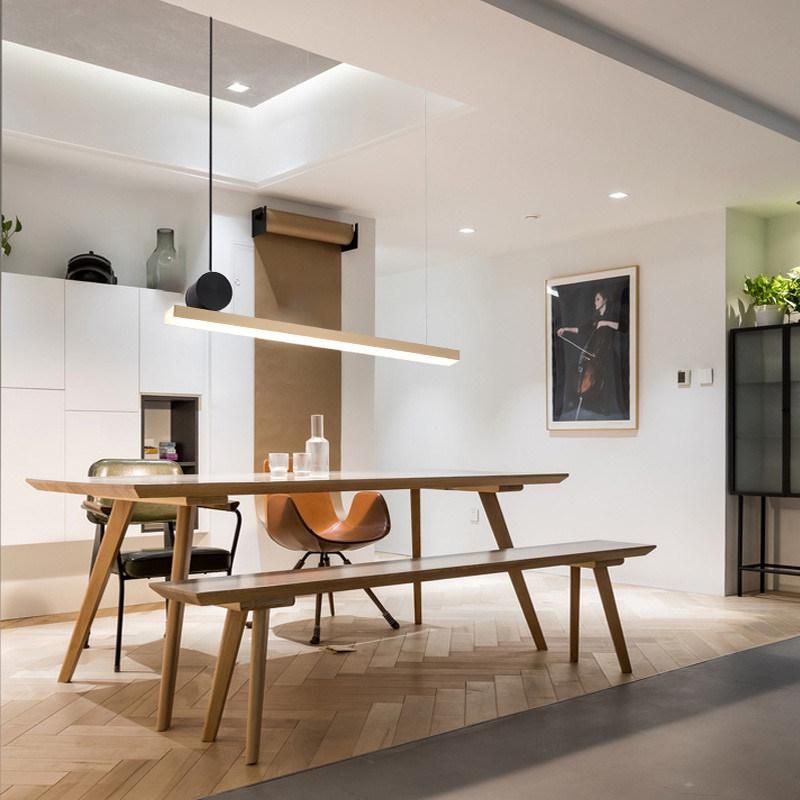 Nordic Long Pendant Light Designer LED Linear Pendant Lights for Lighting Restaurant Suspension Lamp (WH-AP-134)