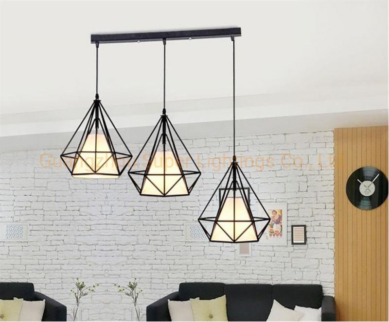 Nordic Long Bar Lighting Chandelier Dining Room Hanging Lamp