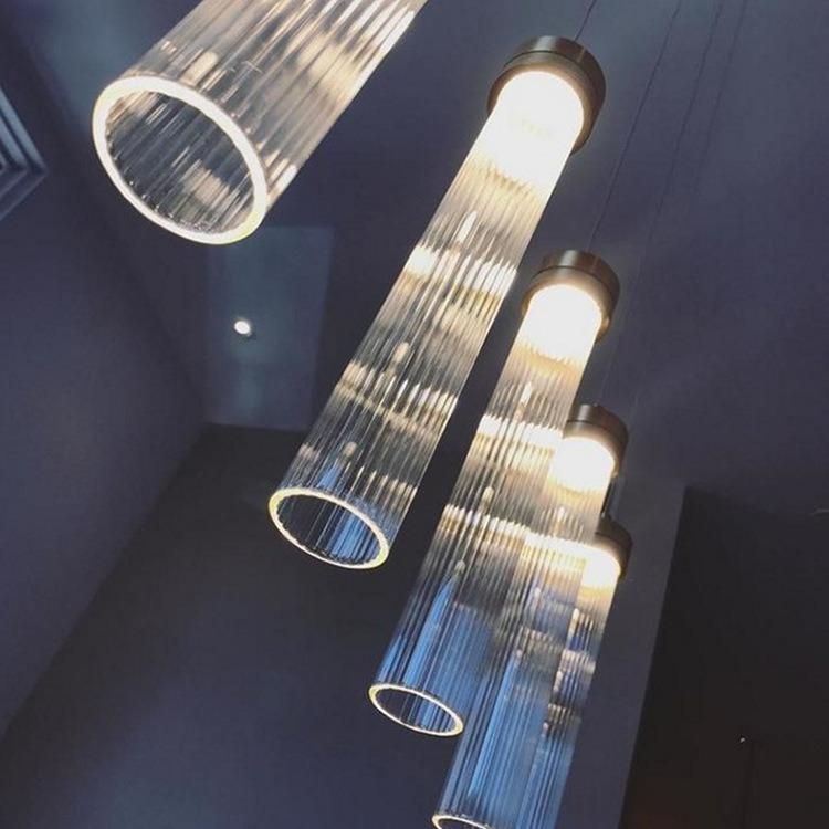 Modern LED Hanging Lamps Gold Home Decoration Pendant Lights Glass Lights (WH-GP-101)