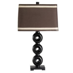 Modern Three Circles Hotel Table Lamp with UL/cUL for Room Decor